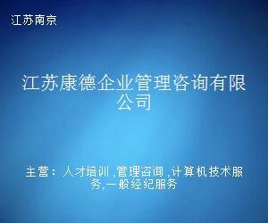 江蘇康德企業(yè)管理咨詢 專業(yè)驅(qū)動，賦能江蘇信息技術(shù)咨詢服務(wù)升級